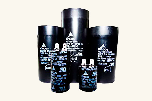 Capacitor Eletrolíticos de Partida 220V Epcos